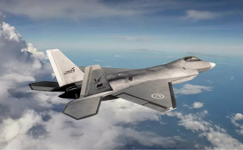TÜBİTAK veröffentlicht Flugcomputer für das türkische Kampfflugzeug der fünften Generation TF-X