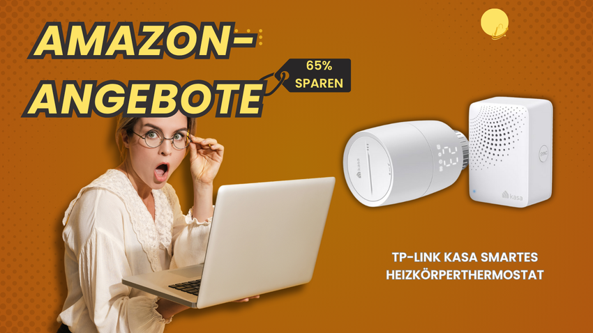TP-Link Kasa KE100 Smartes Heizkörperthermostat – Energiesparen mit 65€ Rabatt!