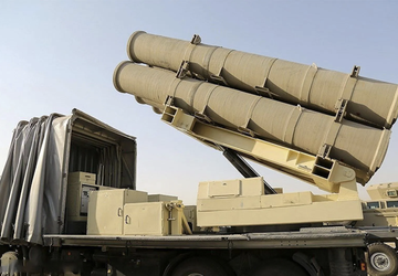 Iran testete ein Mehrfachstart-Raketensystem mit einer ...