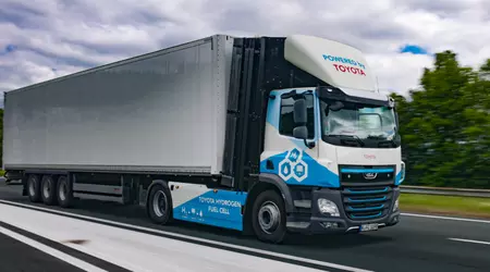 Toyota hat Wasserstoff-Lkw eingeführt, um Teile in Europa zu liefern