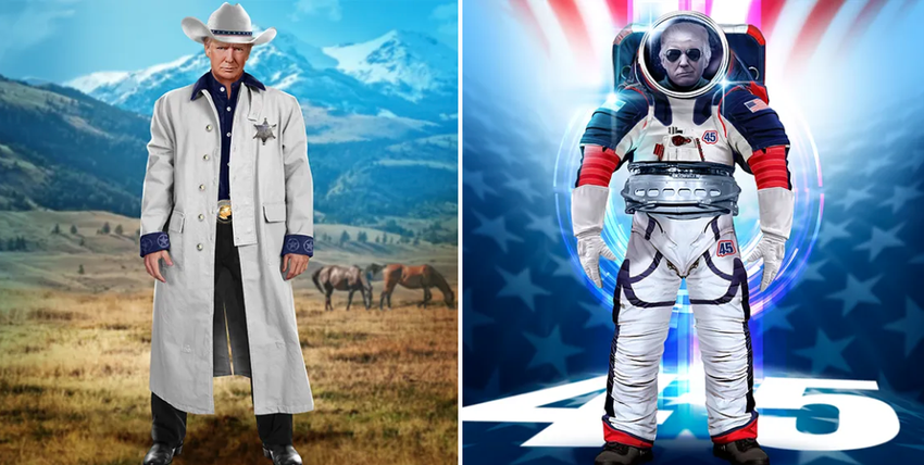 Donald Trump hat eine $99 NFT-Kollektion herausgebracht - für $4455 können Sie an einem Galadinner mit dem 45. Präsidenten der Vereinigten Staaten teilnehmen