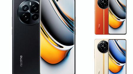 Gebogenes Display, Dreifach-Kamera und drei Farben: Das Realme 12 Pro ist auf hochwertigen Pressebildern zu sehen