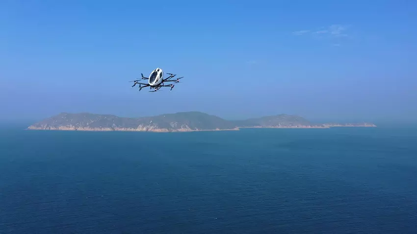 Die spanische Polizei beginnt mit der Erprobung der EHang EH216-Luftkabine