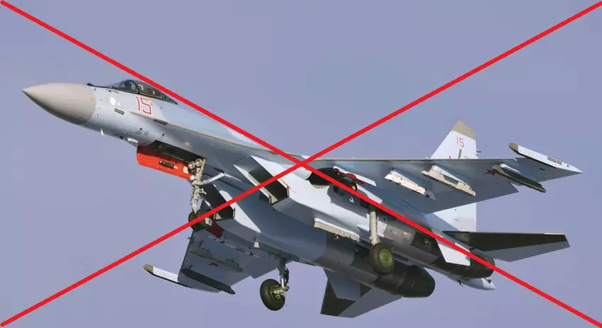 Zum ersten Mal in der Geschichte: Die ukrainische F-16 hat das neueste Mehrzweckkampfflugzeug Su-35 Russlands abgeschossen