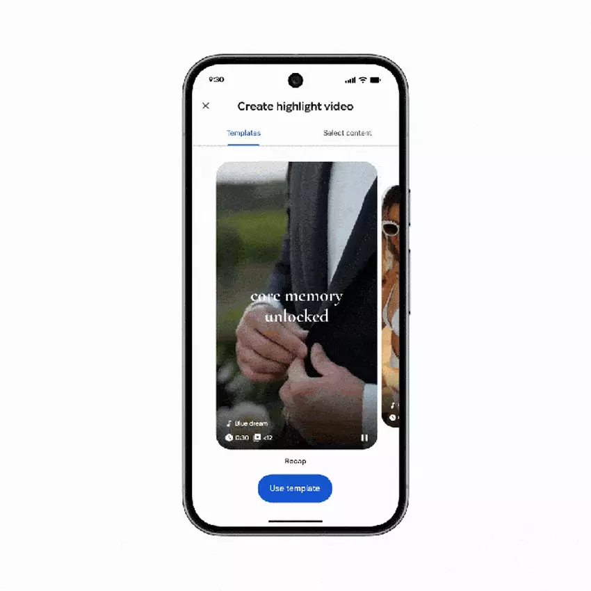 Google Fotos Videovorlagen
