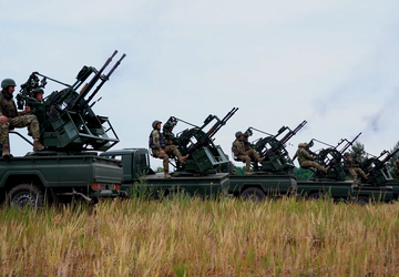 Ukrainische Luftverteidigungskräfte erhalten tschechisches Viktor-Luftverteidigungssystem auf ...