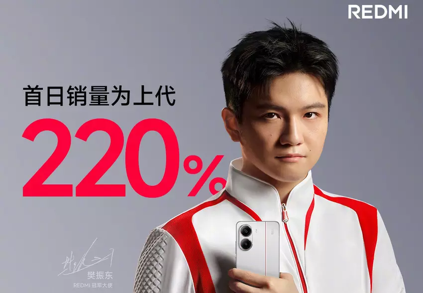 Redmi Turbo 4 verkauft sich am ersten Tag 220% besser als sein Vorgänger