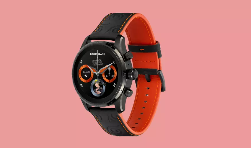 Für Fans der Manga- und Anime-Serie Naruto: Montblanc hat eine Sonderversion der Smartwatch Summit 3 für 1570 Dollar vorgestellt