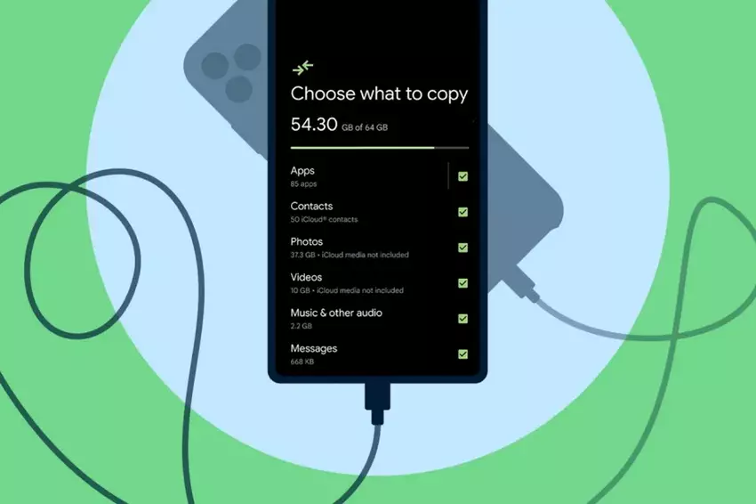 Die Google Switch to Android iPhone-App funktioniert jetzt mit jedem Android 12-Telefon