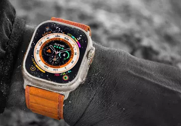 Das Saphirglas der Apple Watch Ultra ...