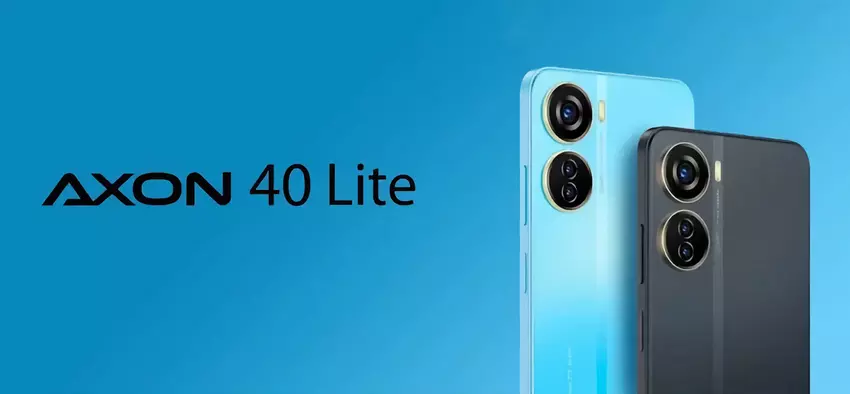 ZTE Axon 40 Lite: IPS-Display, Unisoc T616-Chip, 50MP-Kamera und 4500mAh-Akku mit 22,5W Aufladung für $220