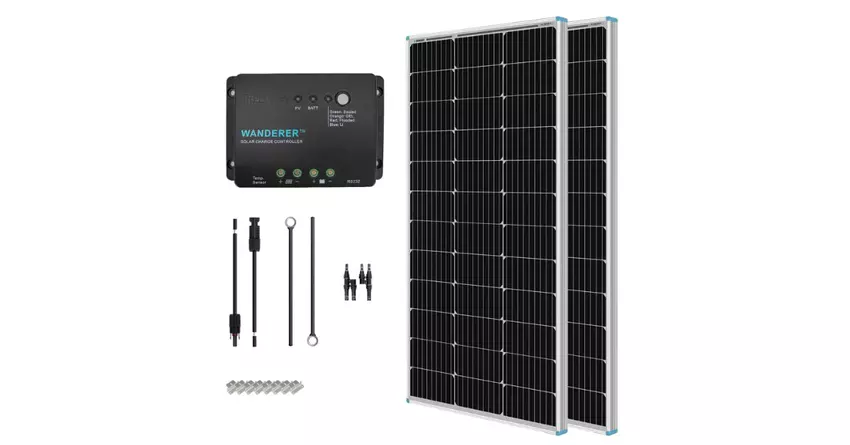 Renogy Solarpanel 200 Watt tragbar