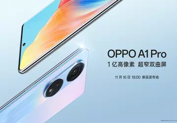 OPPO A1 Pro mit AMOLED-Bildschirm mit ...