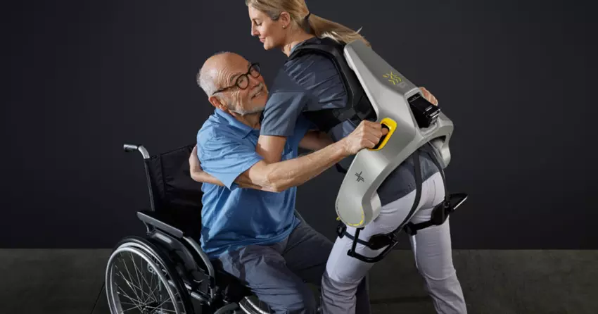 Das neue Apogee+ Exoskelett: Eine innovative Lösung von German Bionic zur Entlastung von Pflegekräften bald im Handel