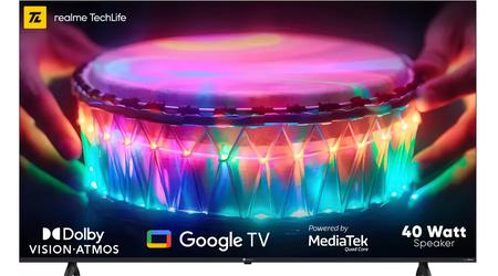 realme TechLife Cinesonic TV: eine Reihe von Smart-TVs mit LED/QLED-Bildschirmen von 43 bis 65 Zoll und Google TV an Bord