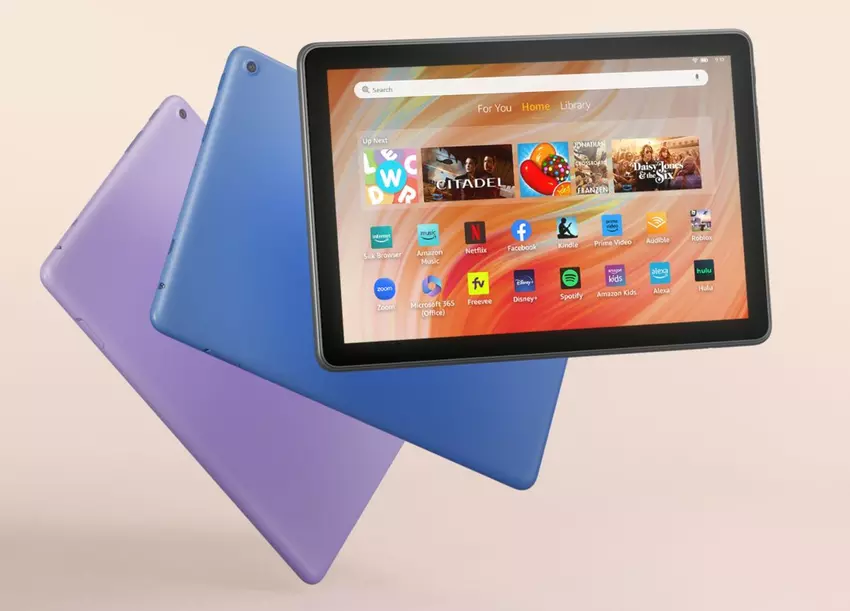 Amazon Fire HD 10 (2023) - preisgünstiges Tablet mit Stereolautsprechern und einer Kinderversion ab $140