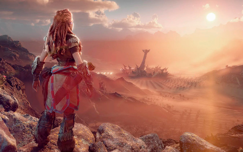  Gerücht: eine aktualisierte Version von Horizon: Zero Dawn für PlayStation 5. Das Spiel soll verbesserte Beleuchtung, Animationen und Texturen haben