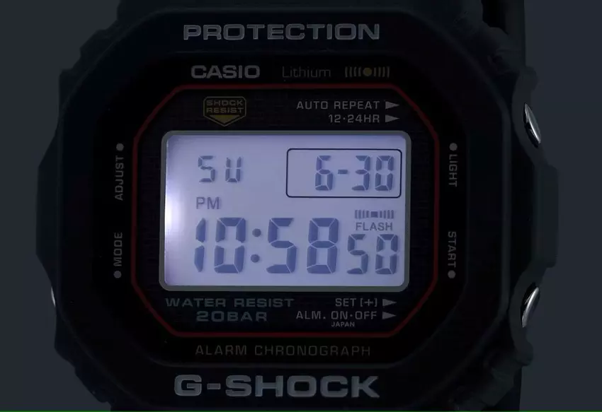 Casio bringt die DW-5000R G-Shock Uhr zu Ehren des Originalmodells von 1983 auf den Markt