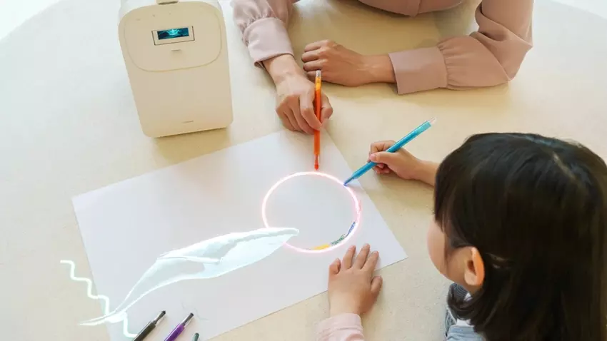 Samsung stellt den Premiere 5 4K-Touchscreen-Projektor vor, der Fingerbewegungen verfolgen kann