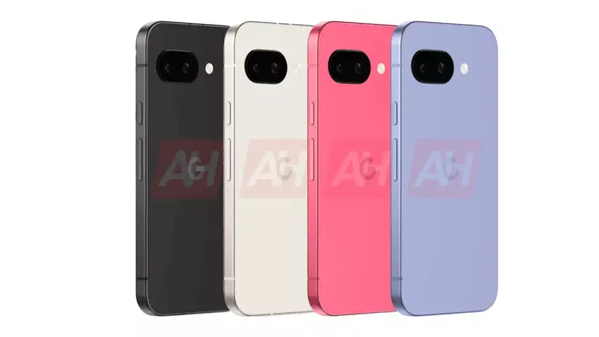 Neueste Google Pixel 9a Renderings zeigen Design in allen Farben