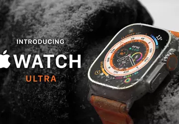 Apple Watch Ultra mit Titanium-Gehäuse und ...