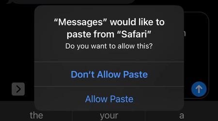 Apple hat bestätigt, dass die häufigen "Einfügen zulassen"-Aufforderungen in iOS 16 ein Fehler sind