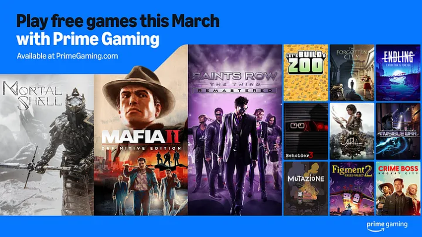 Großzügiger März: Während des Monats können Amazon Prime Gaming-Abonnenten Spiele wie Mafia 2, Wolfenstein und Saints Row: The Third und andere abholen.