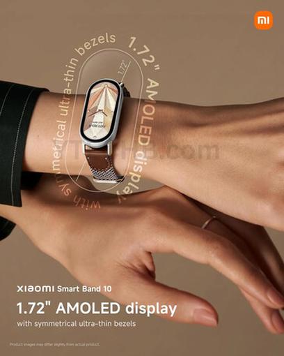 Xiaomi Smart Band 10 - Rückenteil