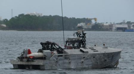Die US-Marine hat vier weitere unbemannte Boote des Typs MCM USV für die Suche und Räumung von Minen bestellt