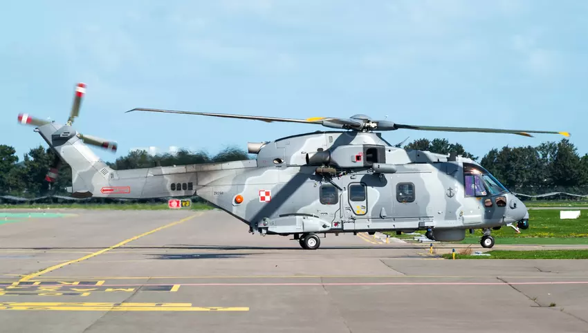 Polen erhält den ersten U-Boot-Hubschrauber Leonardo AW101 Merlin im Rahmen eines Auftrags im Wert von 415 Millionen Dollar