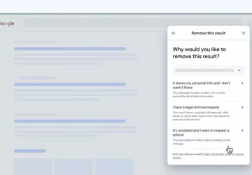 Google ermöglicht es Nutzern, persönliche Informationen ...