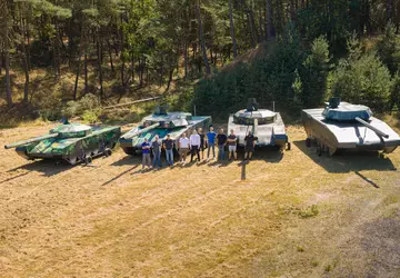 Die deutsche Armee erhielt Robotermodelle der ...