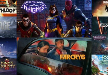 Eine Liste der 2021er Spiele mit ...