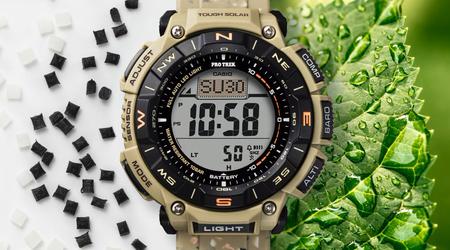 Casio PRO TREK PRG-340SC Uhr mit eingebautem digitalen Kompass, Höhenmesser und Thermometer erschienen