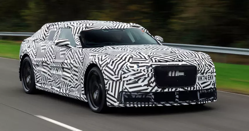 Die ersten Bilder des "ultra-luxuriösen" elektrischen Jaguar GT sind veröffentlicht worden