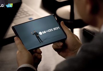 Ein Video des LG Rollable-Smartphones mit ...