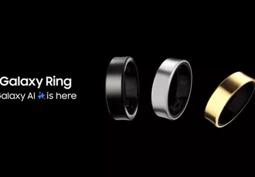 Galaxy Ring wird über ein Smartphone ...
