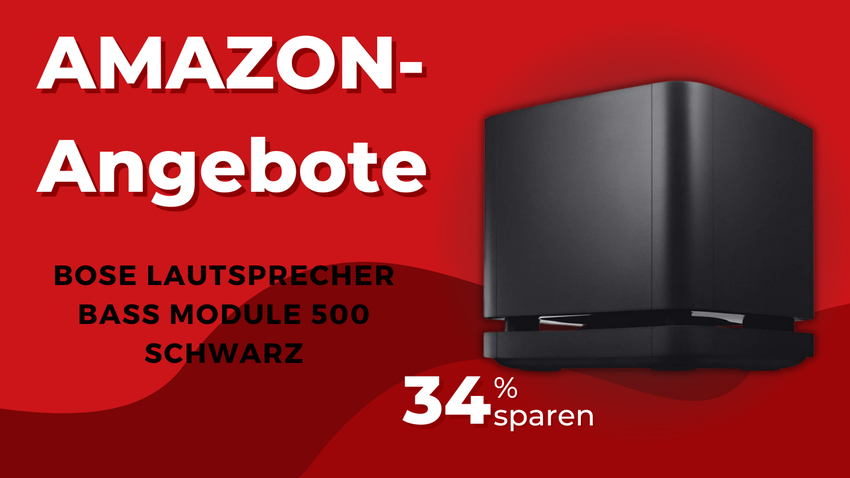 BOSE Bass Module 500 Subwoofer – Dynamischer Bass mit 170€ Preisvorteil!