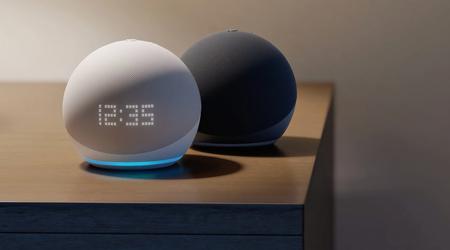 Amazon Echo Dot (5 Gen) mit Bewegungssensor und eingebauter Uhr ist mit einem Rabatt von $20 im Angebot