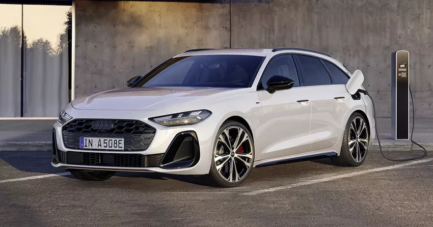 Bis zu 116 Kilometer mit Strom: Audi hat die PHEV-Versionen des neuen A5 enthüllt