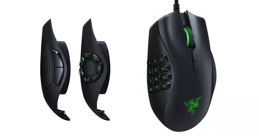 Die beste Wahl für MOBA/MMO: Razer Naga Trinity mit drei Aufsätzen jetzt bei Amazon für 52,99 €