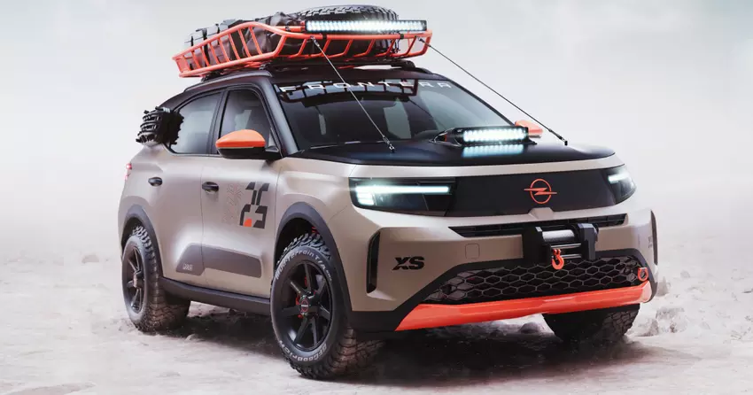 Opel Frontera Gravel: Das Elektro-Abenteuerauto wird auf der XS Carnight Wörthersee ausgestellt.