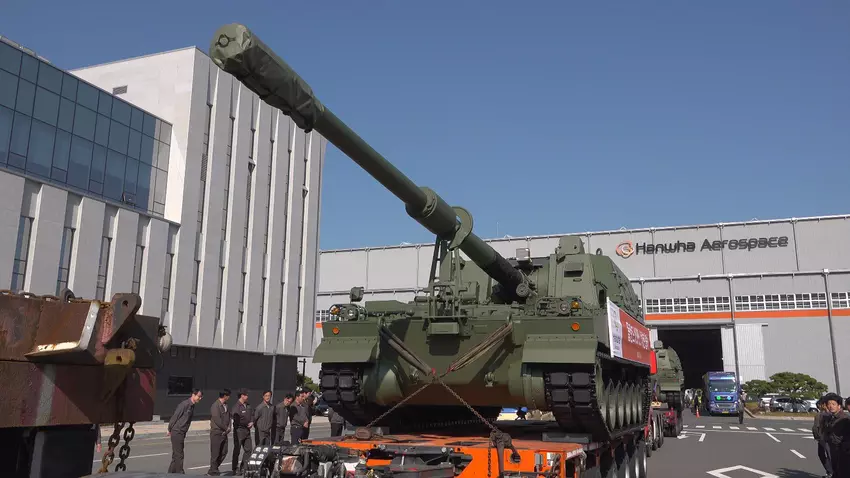 Hanwha hat im Rahmen eines milliardenschweren Vertrags ein weiteres Los von Panzerhaubitzen des Typs K9A1 Thunder an Polen geliefert