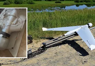 Ukrainische Streitkräfte zerstören neue ZALA 421-16E2-Drohne, ...