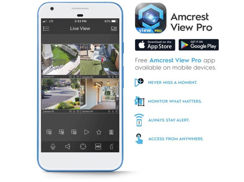Amcrest UltraHD 4K Sicherheitskamera