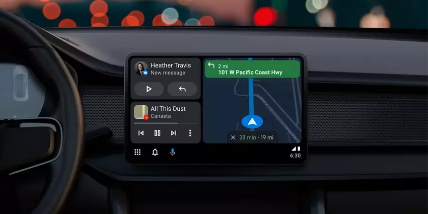 Android Automotive zeigt jetzt Entfernung und Ankunftszeit mit Google Maps an
