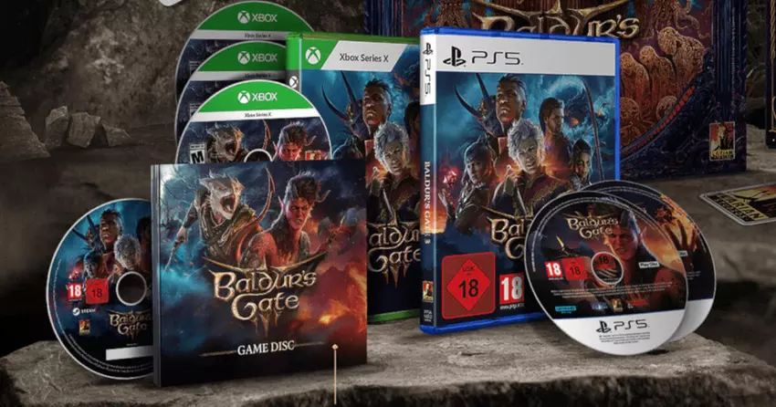 Jetzt ist es offiziell: Die physische Version von Baldur's Gate III für die Xbox-Konsolen wird 4 Discs enthalten.