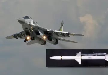 Ein Pilot der ukrainischen Luftwaffe drehte ...