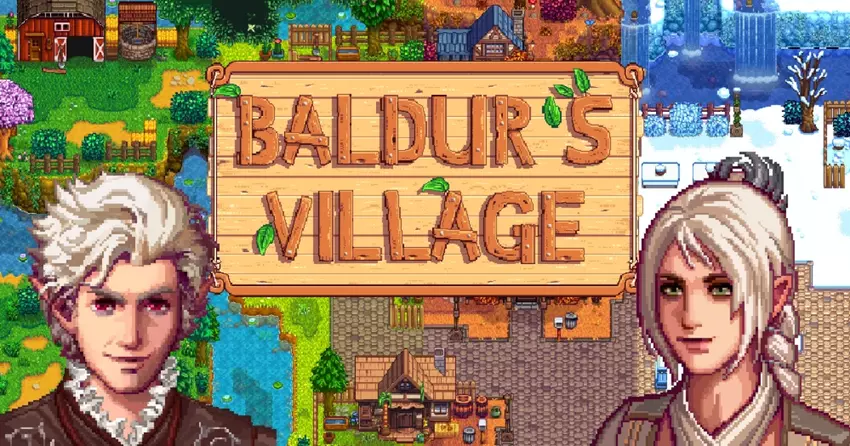 Baldur's Village ist eine Fan-Mod für Stardew Valley, die Charaktere aus Baldur's Gate 3 in das Spiel bringt 