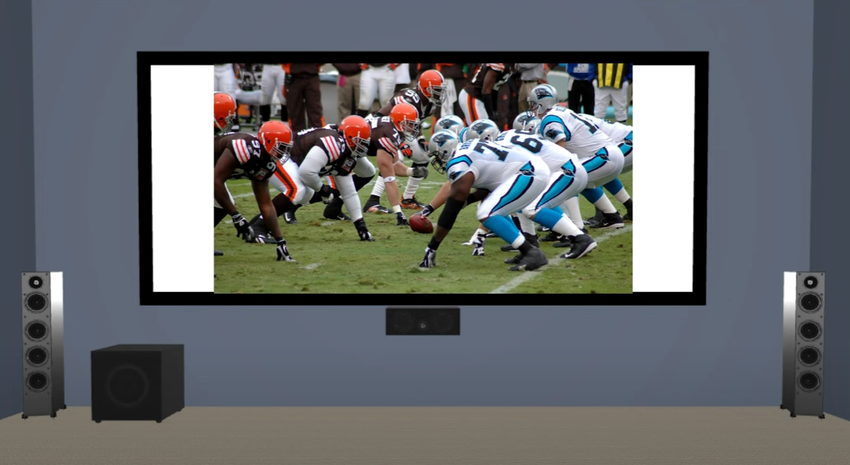 best aspect ratio for projector screen